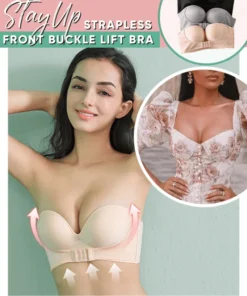 StayUp trägerloser Lift-BH mit Schnalle vorne