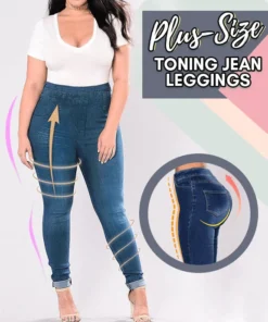 Toning-Jeans-Leggings in Übergröße