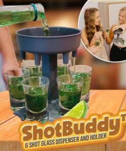 ShotBuddy 6 Schnapsglasspender und -halter