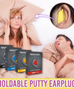 Formbare Ohrstöpsel aus Kitt