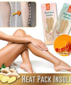 Selbsterwärmende Einlegesohlen gegen Schwellungen