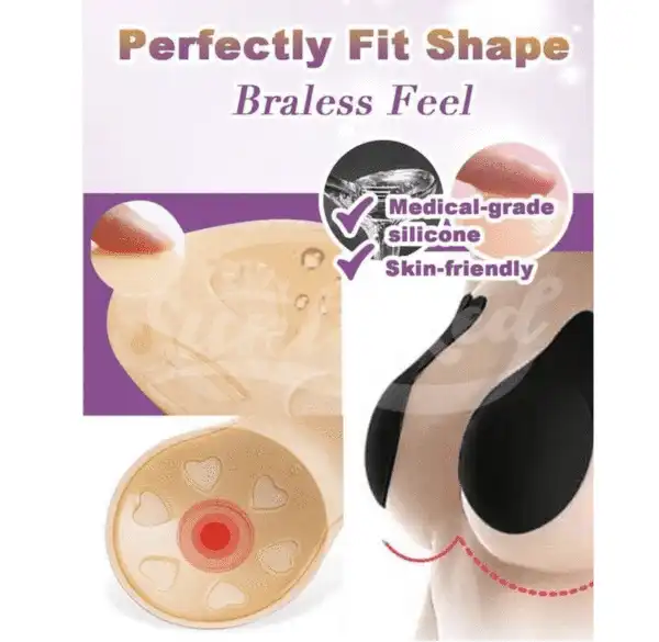 Wiederverwendbares unsichtbares Lift-up-BH-Klebeband – 2 Paar - Image 2