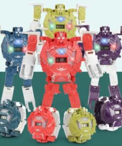 2-in-1-Deformationsuhrspielzeug