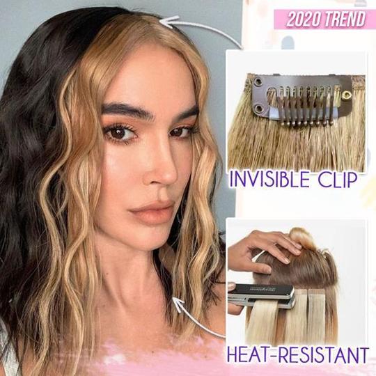 Das farbige Clip-in-Extensions-Set von Hairdrobe - Image 4