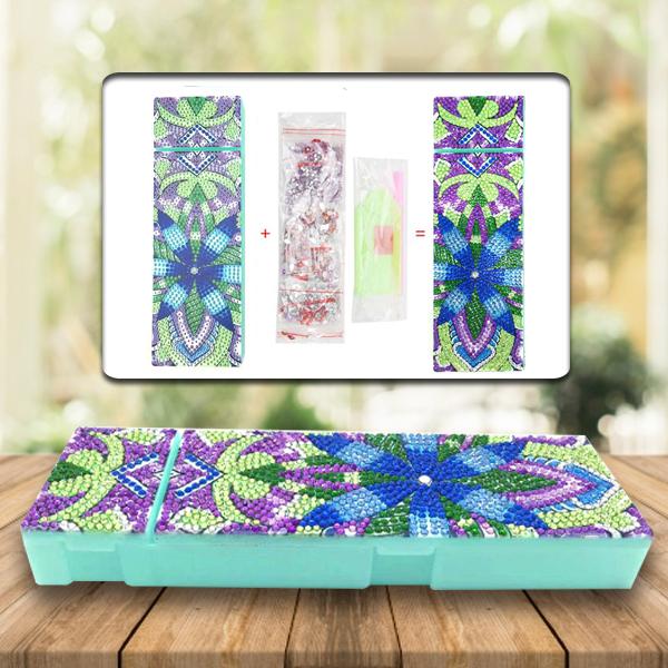 Federmäppchen mit Diamant-Stickerei zum Selbermachen - Image 5