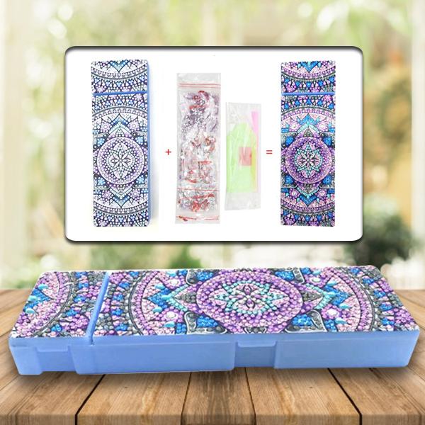 Federmäppchen mit Diamant-Stickerei zum Selbermachen - Image 7