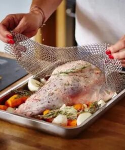 Kettengeflecht-Backabdeckung aus lebensmittelechtem Edelstahl