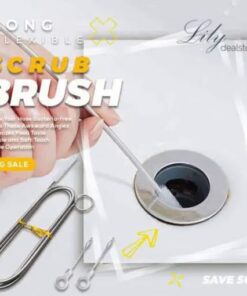 Scheuerbürste mit langem Griff