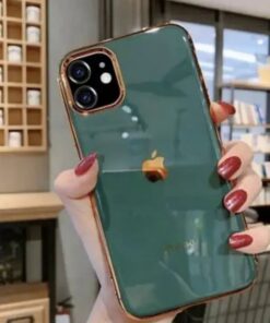 Luxuriöse galvanisierte Stoßstangen-Glanzabdeckung mit Logo für das iPhone