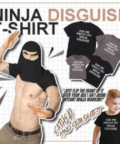 Ninja-Verkleidungs-T-Shirt