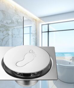 Pop-Up-Bodenablauf aus Edelstahl