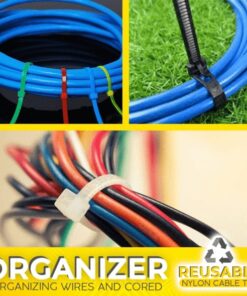 Wiederverwendbare Kabelbinder