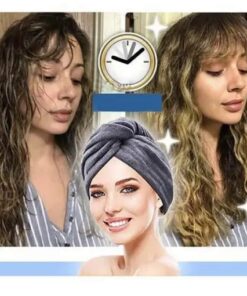 Schnell trocknendes Haarhandtuch