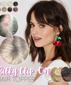 Seidiger Haaraufsatz zum Anklipsen