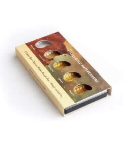 Sternengold-Aquarelle, 5er-Set